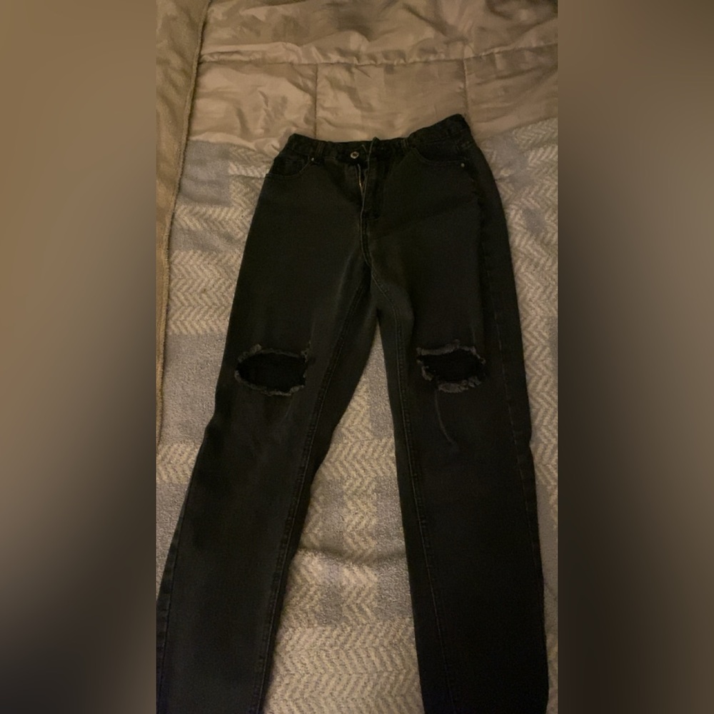 Slightly worn shein jeans